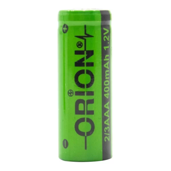 باتری 2/3AAA شارژی 1/2V – 400ma اوریون