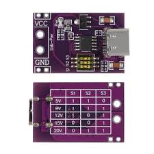 ماژول تستر انواع پروتکل های فست شارژ PD/QC/AFC