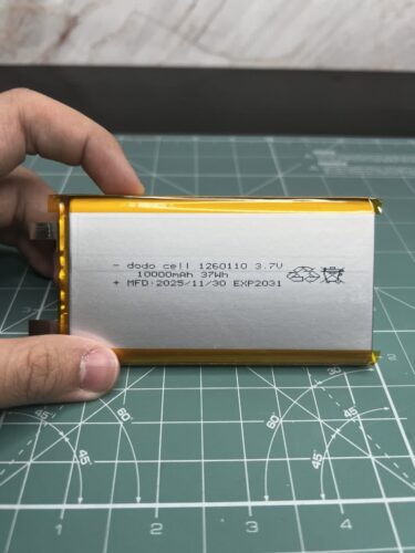 باتری لیتیوم-پلیمر ظرفیت 10000mAh مدل 1260110 - 2