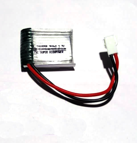 باتری لیتیوم پلیمر 702025 پروازی 3.7V ظرفیت 350mAh تک سل 25C - 2
