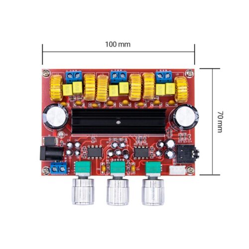 برد آمپلی فایر حرفه ای 2x50W+100W XH-M139 - 2