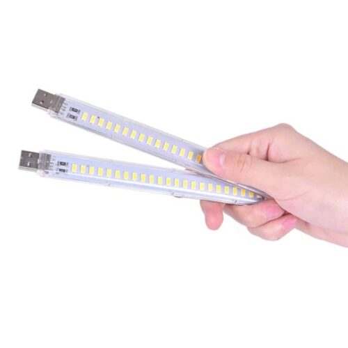 چراغ اضطراری USB LED مدل 24LED سفید مهتابی - 3
