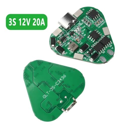 ماژول شارژر و محافظ شارژر 3 سل 20 آمپر با سوکت TYPE-C - 5