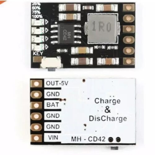 ماژول شارژ و دشارژ باتری لیتیومی MH-CD42 با نشانگر درصد شارژ - 2