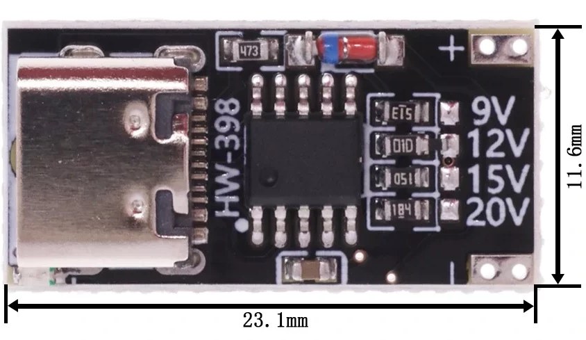 ماژول افزاینده شارژ سریع HW398 - Image 2