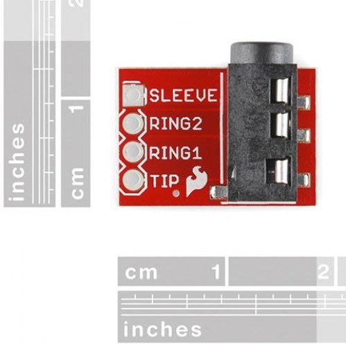 ماژول جک استریو 3.5 میلیمتری aux module trrs - Image 2