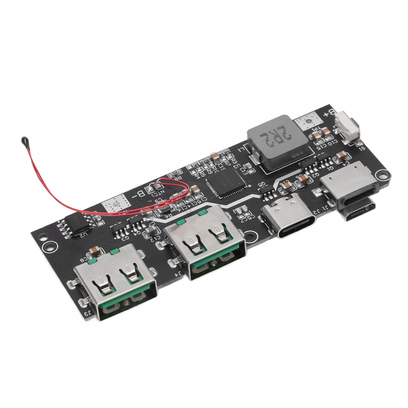 ماژول پاوربانک Fast Charge 22.5W دارای پورت Type-C و سنسور دما NTC