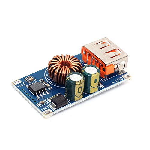 ماژول کاهنده ولتاژ DC به USB: تبدیل ۱۲/۲۴ ولت به شارژ سریع QC3.0 (مدل QCMINI) - 3