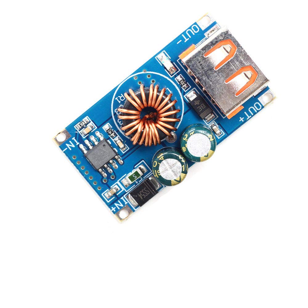 ماژول کاهنده ولتاژ DC به USB: تبدیل ۱۲/۲۴ ولت به شارژ سریع QC3.0 (مدل QCMINI) - Image 5