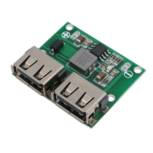 ماژول رگولاتور کاهنده 5 ولت 3A با دو خروجی USB مدل HW-681 - 3