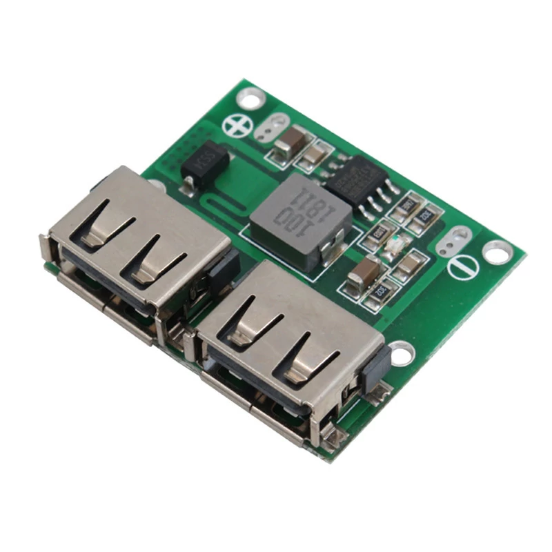 ماژول رگولاتور کاهنده 5 ولت 3A با دو خروجی USB مدل HW-681 - Image 3