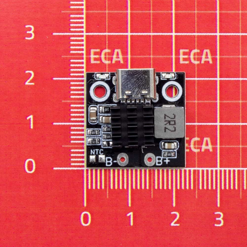 ماژول فست شارژر باتری لیتیوم یون تک سل با ورودی USB Type-C مدل LX-LC535 - Image 2