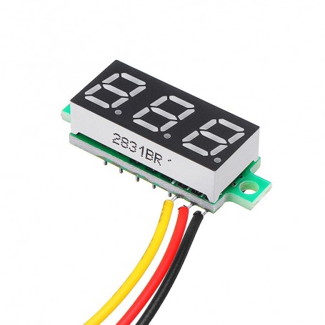 ماژول ولتمتر 3 دیجیت DC0-36V سایز 0.28 اینچ