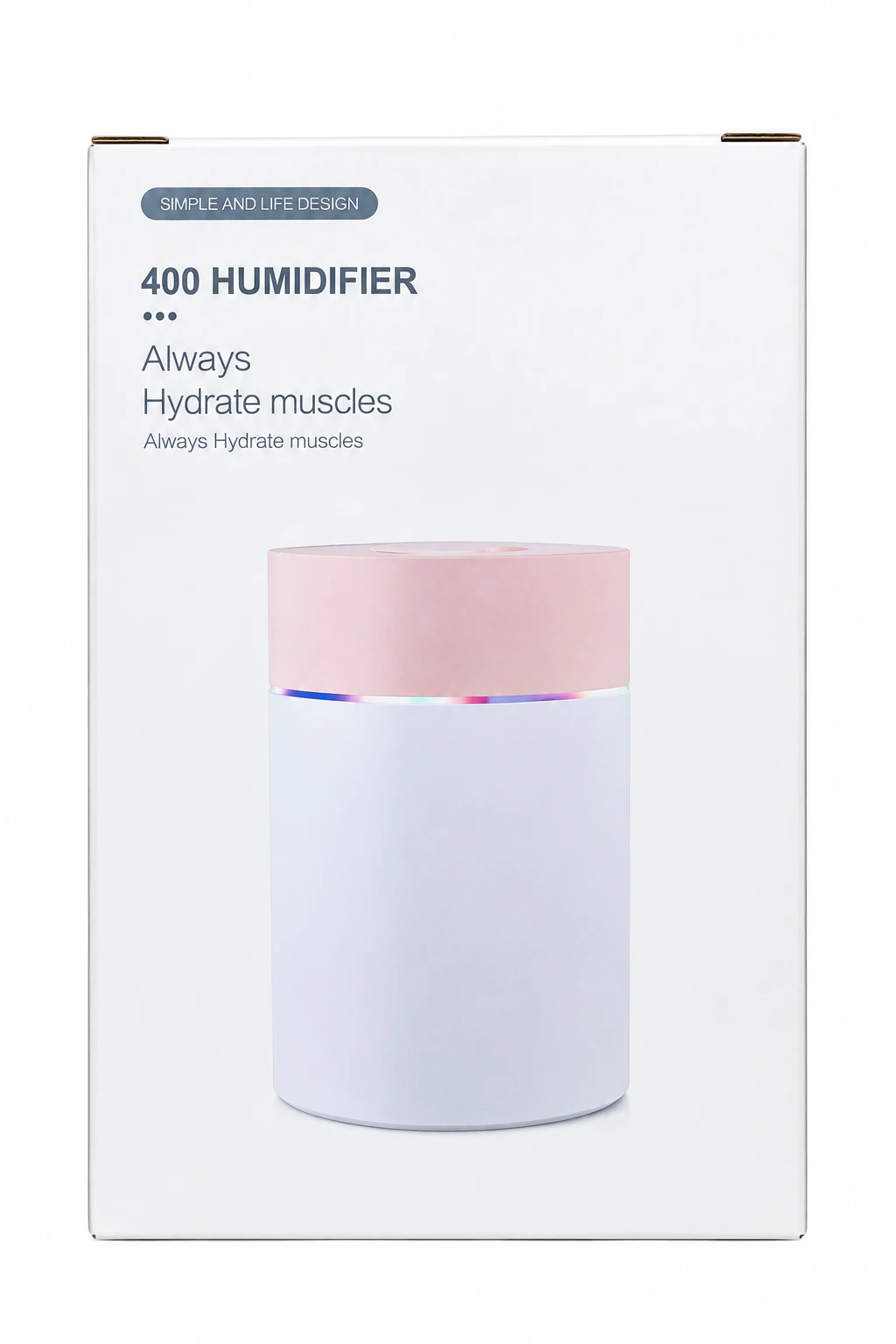 دستگاه بخار سرد 400ml با چراغ LED - تصویر 3