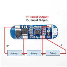 ماژول شارژ باتری لیتیومی 3 سل 10 آمپر