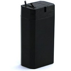 این نوع باتری ها بیشتر در چراغ قوه و بعضی از MP3 PLAYER ها مورد استفاده قرار میگیرد این نوع از باتری ها باتری اسیدی می باشد که می توانید با سری و یا موازی نمودن آنها جریان و یا ولتاژ مورد نیاز خود را تامین نمایید ولتاژ ۴ ولت جریان ۹۰۰ میلی آمپر ساعت